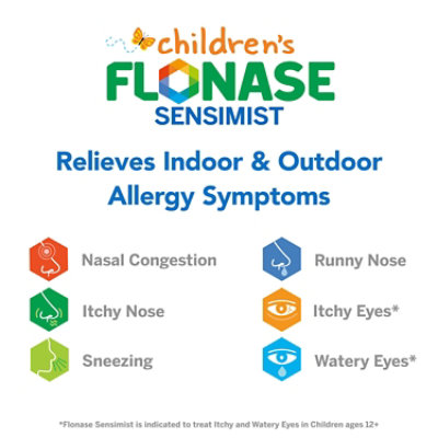 FLONASE Sensimist Childrens Allergy Relief - 0.34 Fl. Oz. - Image 3