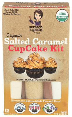 Scratch & Grain Cupcake Kit Sltd Crmel - Each