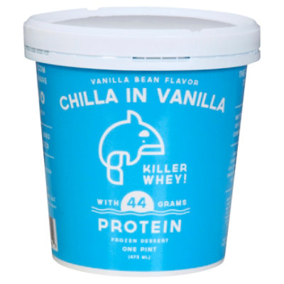 Killer Whey Vanilla Ice Cream 16 Fl. Oz. Albertsons