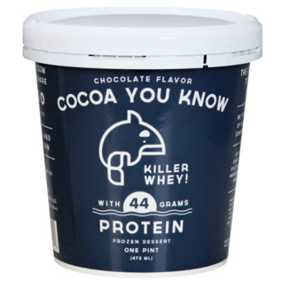 Killer Whey Chocolate Ice Cream - 16 Fl. Oz.