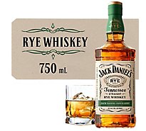 Jack Daniel's Tennessee Rye Whiskey 90 Proof Bottle - 750 Ml