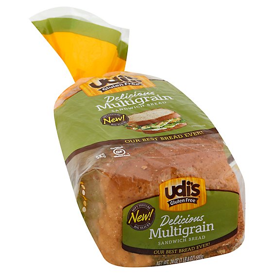 Udi Bread Whole Grain - 24 Oz