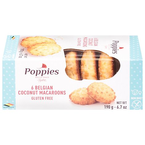 Poppies Cookie Mcroon Ccnut Trdtn - 6.76 Oz