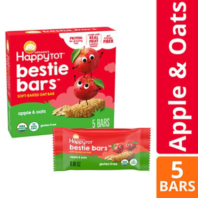 happy tot fiber and protein bars