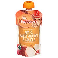 Happy Baby Organics Apples Sweet Potatoes & Granola - 4 Oz - Image 3