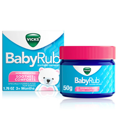 Vicks BabyRub Ointment Soothing Soothes & Comforts - 1.76 Oz - Image 1