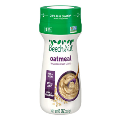 Beech-Nut Cereal Stage 1 Oatmeal Baby Cereal - 8 Oz