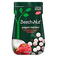 Beech-Nut Melties Stage 3 Strawberry Apple & Yogurt - 1 Oz - Image 1