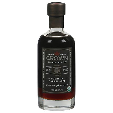 Crown Maple Syrup Bourbon Barrel Aged - 8.5 Oz - Image 2