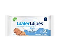 WaterWipes Original Unscented 99.9% Water Based Baby Wipes - 60 Count
