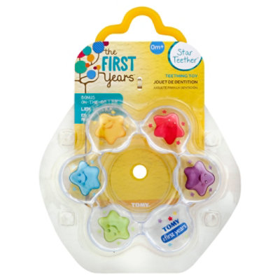 Tomy first store years teething ring