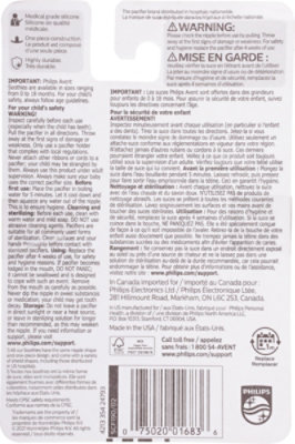 Avent 0-3 Month Pacifier Pnk - 2 Count - Image 4