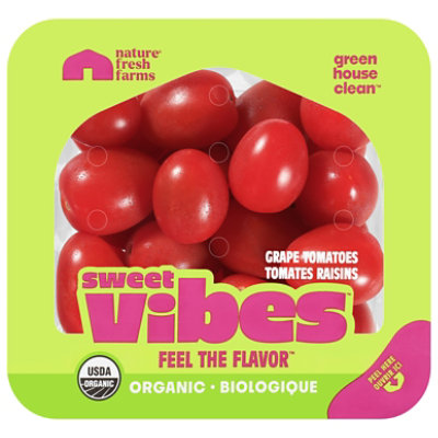 Tomatoes Grape Organic - 10 Oz - Image 1