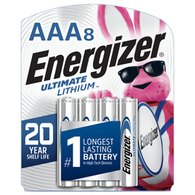 Energizer Ultimate Lithium AAA Batteries - 8 Count - Image 2