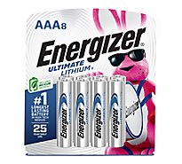 Energizer Ultimate Lithium AAA Lithium Batteries - 8 Count