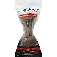 DogLicious Dog Treats Bone Beef Flavor 9-10 Inch - Each - Image 2