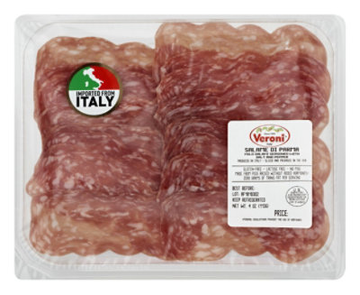 Veroni Salami Di Parma Pre-Sliced - 4 Oz - Image 1