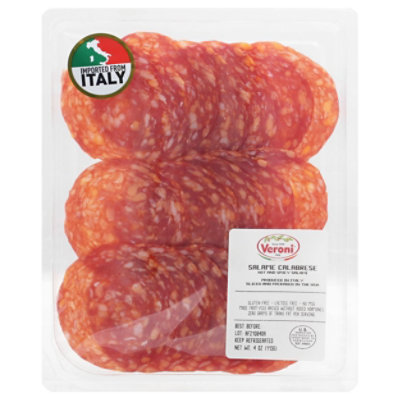 Veroni Salame Calabrese Pre Sliced - 4 Oz - Image 3