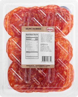 Veroni Salame Calabrese Pre Sliced - 4 Oz - Image 6