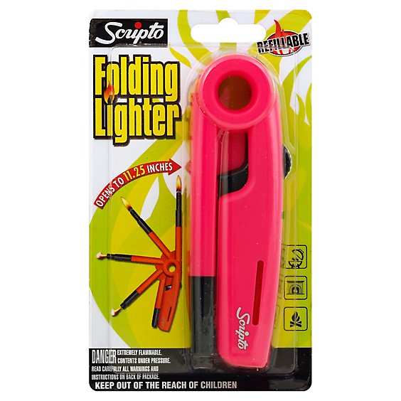 Scripto Lighter Refill Folding - Each