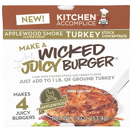 Kitchen Accomplice Sauce Turkey Applwd Smoke - 1.9 Oz - Image 1