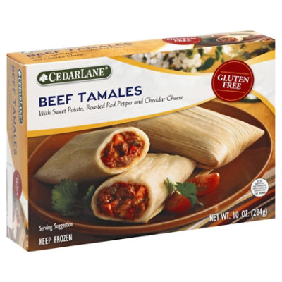 Cedarlane Tamales Beef - 10 Oz