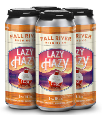 Fall River Lazy Hazy Neipa In Cans - 4-16 Fl. Oz.