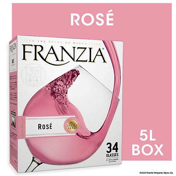 Franzia Rose Pink Wine - 5 Liters