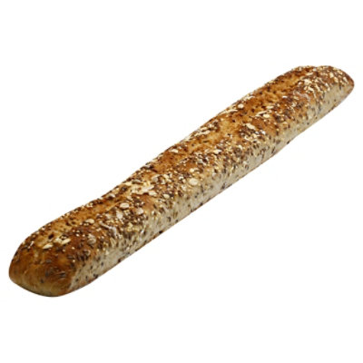 Rustic Multigrain Baguette