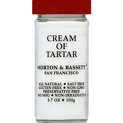 Morton & Bassett Cream Of Tartar - 3.7 Oz - Image 2