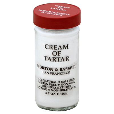 Morton & Bassett Cream Of Tartar - 3.7 Oz