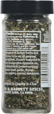 Morton & Bassett Italian Herb Blend - .8 Oz - Image 6