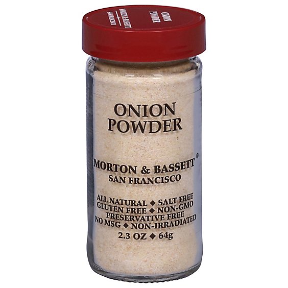 Morton & Bassett Onion Powder - 2.3 Oz