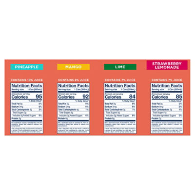 Spindrift Spiked Sparkling Water Staycation Variety Pack 4% ABV - 12-12 Fl. Oz. - Image 5
