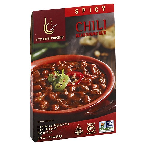 Littles Cuisine Seasoning Spcy Chli Mix - 1.25 Oz