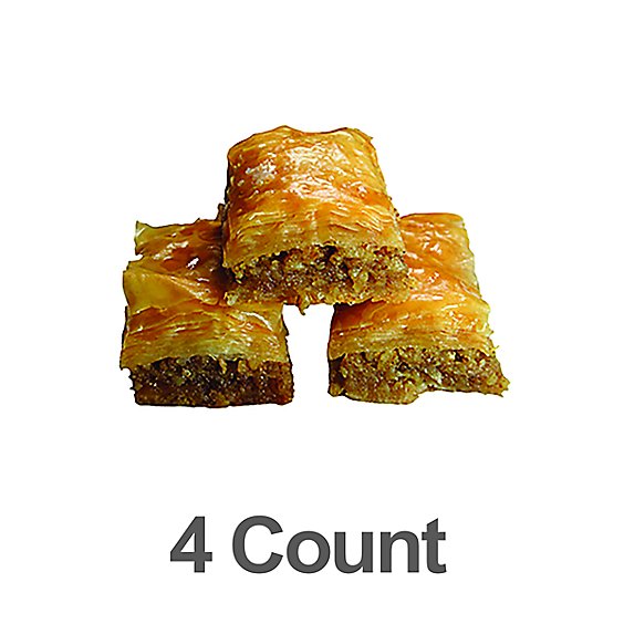 Bakery Baklava 4 Count - Each