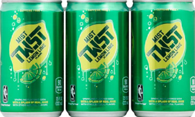 Sierra Mist Soda Twst Lemon Lime - 6-7.5 Fl. Oz. - Image 1