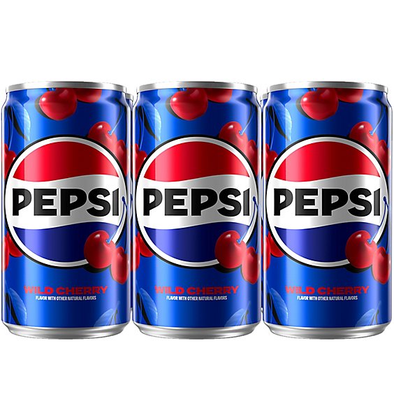 Pepsi Wild Cherry - 6-7.5 Fl. Oz.