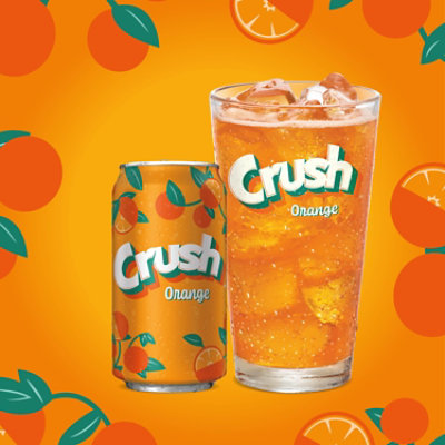 Crush Orange Soda Cans - 6-7.5 Fl. Oz. - Image 3