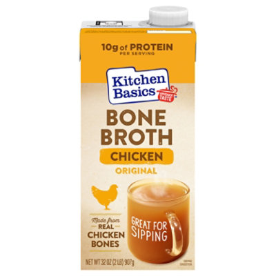 Kitchen Basics Chicken Bone Broth - 32 Oz - Image 4