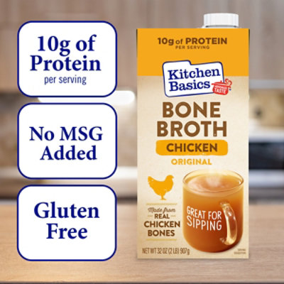 Kitchen Basics Chicken Bone Broth - 32 Oz - Image 7