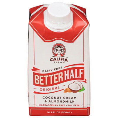 Califia Farms Original Better Half Coconut Cream And Almond Milk - 16.9 Fl. Oz. - Image 1