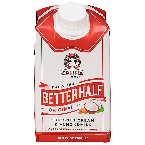 Califia Farms Original Better Half Almond Milk Half and Half - 16.9 Fl. Oz.