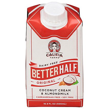 Califia Farms Original Better Half Almond Milk Half and Half - 16.9 Fl. Oz. - Image 1