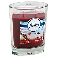 Febreze Fresh Twist Cranberry Candle - 6.3 Oz - Image 1