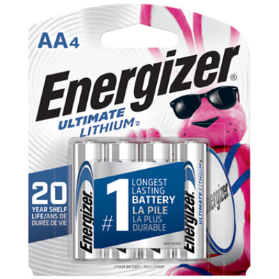 Energizer Ultimate 1.5 Volt Lithium AA Batteries - 4 Count - Image 4