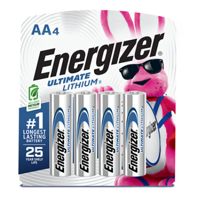 Energizer Ultimate 1.5 Volt Lithium AA Batteries - 4 Count - Image 5