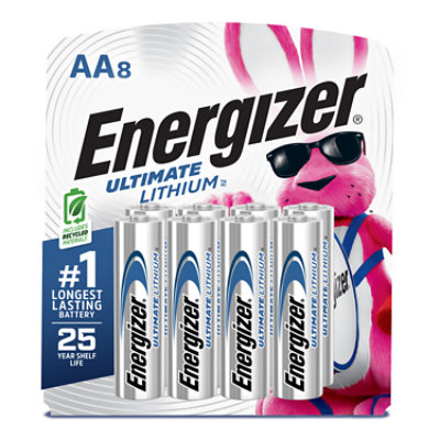 Energizer Ultimate 1.5 Volt Lithium AA Batteries - 8 Count - Image 5