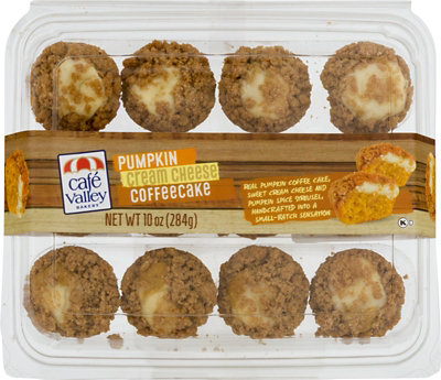 Coffee Cake Bite Pumpkin Crm Chs Cafe Valley - 10 Oz