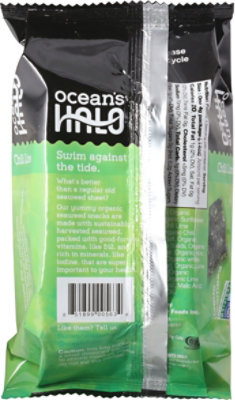 Oceans Halo Seaweed Snack Chili Lime - .14 Oz - Image 6